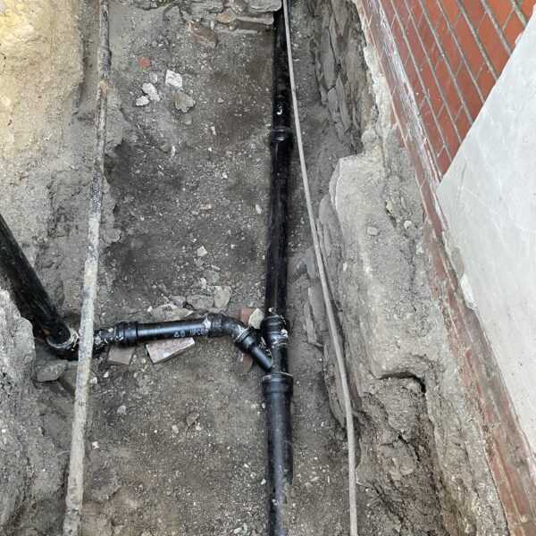Home Sewer line install